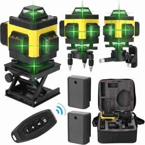 SNQ - Nivel láser 360° 4D - Green - 2x1200mAh - Laser Level SNQ - Nivel láser 360° 4D - Green - 2x1200mAh - Laser Level
