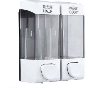 SNQ - Dual 350ml Wall-Mount - 350 ml - Dual liquid - Soap Dispenser SNQ - Dual 350ml Wall-Mount - 350 ml - Dual liquid - Soap Dispenser