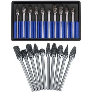 SNQ - 10pc - 3 mm - 6 mm - Rotary burrs set SNQ - 10pc - 3 mm - 6 mm - Rotary burrs set