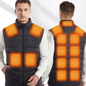 SNQ - Chaleco Calefactable - Black - Heated Vest SNQ - Chaleco Calefactable - Black - Heated Vest