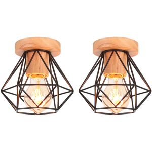 AXHUP Ceramic Diamond Cage - Black - E27 - Ceramic shade - Ceiling lamp AXHUP Ceramic Diamond Cage - Black - E27 - Ceramic shade - Ceiling lamp