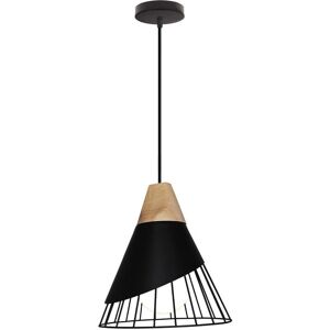 AXHUP Creative Badminton Pendant Light - 25cm Black Industrial Lamp AXHUP Creative Badminton Pendant Light - 25cm Black Industrial Lamp