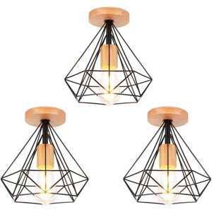 AXHUP Modelo Diamante Lámpara de Techo Industrial - 3 Piezas AXHUP Modelo Diamante Lámpara de Techo Industrial - 3 Piezas