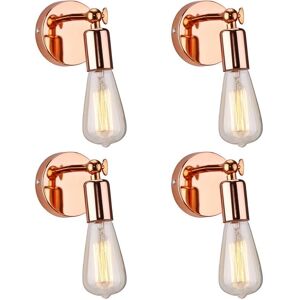 AXHUP Luz de Pared Vintage Industrial Rosa Oro - Ajustable 180° AXHUP Luz de Pared Vintage Industrial Rosa Oro - Ajustable 180°