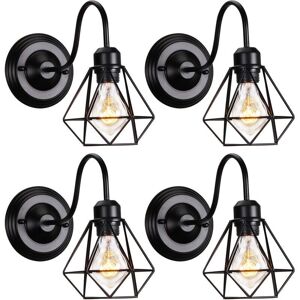 Hugo - Gabbia Diamant Wall Light - Industrial Vintage Decor Hugo - Gabbia Diamant Wall Light - Industrial Vintage Decor