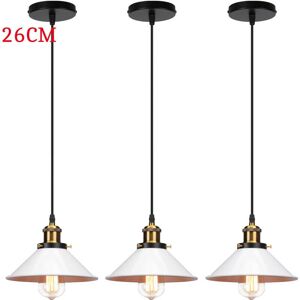 Axhup Vintage Industrielle Pendelleuchte - Ø26cm - E27 Sockel Axhup Vintage Industrielle Pendelleuchte - Ø26cm - E27 Sockel
