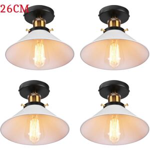 AXHUP 4 Vintage Industrial Ceiling Lamps - Ceiling Light AXHUP 4 Vintage Industrial Ceiling Lamps - Ceiling Light