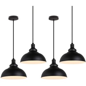 AXHUP Vintage Industrial Pendant Lamp - Ø29cm Metal Shade AXHUP Vintage Industrial Pendant Lamp - Ø29cm Metal Shade