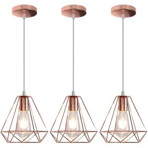 AXHUP Vintage Industrial Pendant Lamp - E27 Cage Design for Living Room & Bedroom AXHUP Vintage Industrial Pendant Lamp - E27 Cage Design for Living Room & Bedroom