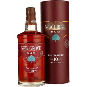 Rhum New Grove Old Tradition 10 Ans - Maurice - 40% Vol. Publicité Rhum New Grove Old Tradition 10 Ans - Maurice - 40% Vol. Publicité