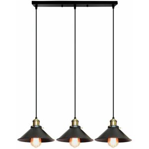 AXHUP - Vintage Industrial 3-Light Pendant - Pendant Light AXHUP - Vintage Industrial 3-Light Pendant - Pendant Light
