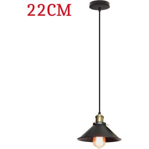 AXHUP - Lámpara colgante vintage - pantalla Ø22cm - Lámpara colgante AXHUP - Lámpara colgante vintage - pantalla Ø22cm - Lámpara colgante