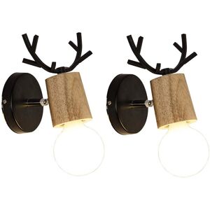 AXHUP Model 2 Antler Wall Light - Modern Wall Lamp for Kids Room AXHUP Model 2 Antler Wall Light - Modern Wall Lamp for Kids Room