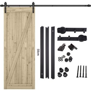 Axhup 150cm Hardware para Puerta Corredera de Madera - Ahorro de Espacio Axhup 150cm Hardware para Puerta Corredera de Madera - Ahorro de Espacio