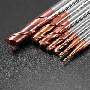 GreenZech 1-8mm 2 Flutes Tungsten Carbide End Mill Cutter - End Mill Tool GreenZech 1-8mm 2 Flutes Tungsten Carbide End Mill Cutter - End Mill Tool