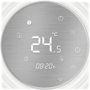 GreenZech Model BHT-6000-GALW Silver WiFi Smart Thermostat - Water, Electric & Gas Boiler Type GreenZech Model BHT-6000-GALW Silver WiFi Smart Thermostat - Water, Electric & Gas Boiler Type