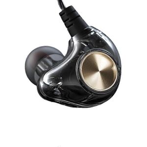 GreenZech In-Ear Wired Headphones - Black - Headphones GreenZech In-Ear Wired Headphones - Black - Headphones