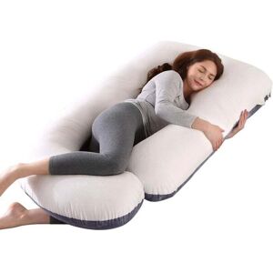 XVX - Almohada de embarazo en forma de G - Funda de terciopelo - Nursing pillow XVX - Almohada de embarazo en forma de G - Funda de terciopelo - Nursing pillow
