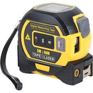 SNQ 3-in-1 Laser Tape Measure - 40 m laser range - 5 m tape - 90° cross-line - Laser Tape Measure SNQ 3-in-1 Laser Tape Measure - 40 m laser range - 5 m tape - 90° cross-line - Laser Tape Measure