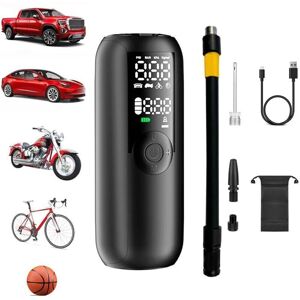 SNQ - Portable Tire Air Pump - 150 PSI - Air Compressor SNQ - Portable Tire Air Pump - 150 PSI - Air Compressor