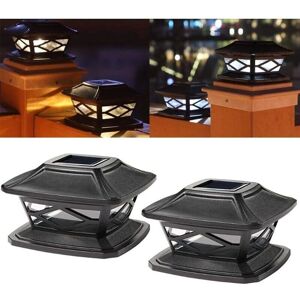 SNQ - Pezzi luci da palo solari - IP65 - 14x14x6 cm SNQ - Pezzi luci da palo solari - IP65 - 14x14x6 cm