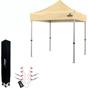 BRIMO - 2x2m Market - 3 πλήρεις τοίχοι - Beige - Σκηνή BRIMO - 2x2m Market - 3 πλήρεις τοίχοι - Beige - Σκηνή