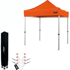 BRIMO - 2x2m Market Tent - 2x2m - Orange - Tent BRIMO - 2x2m Market Tent - 2x2m - Orange - Tent