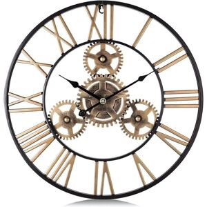 YMYNY - Crediri - 50 cm - Números romanos - Reloj de pared YMYNY - Crediri - 50 cm - Números romanos - Reloj de pared