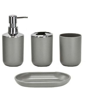 YMYNY - Crediri - 4-piece - Gris - Set de accesorios de baño YMYNY - Crediri - 4-piece - Gris - Set de accesorios de baño