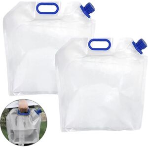 Marca Bolsa de Agua 10L Plegable para Exterior con Grifo Marca Bolsa de Agua 10L Plegable para Exterior con Grifo