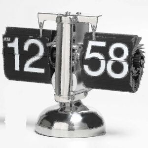 Saytay Horloge Numérique Pliable Rétro - Noir - Horloge - Publicité Saytay Horloge Numérique Pliable Rétro - Noir - Horloge - Publicité