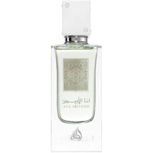 Lattafa Ana Abiyedh - Boisé Vanille Safran - Parfum - Publicité Lattafa Ana Abiyedh - Boisé Vanille Safran - Parfum - Publicité