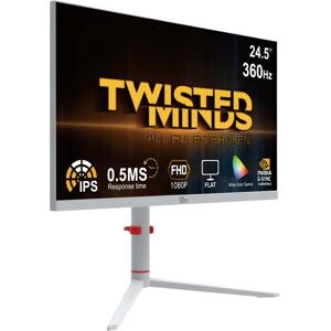 Twisted Minds Artic Pro Series 24” Fhd - 360hz - Vit - Gaming Monitor Twisted Minds Artic Pro Series 24” Fhd - 360hz - Vit - Gaming Monitor