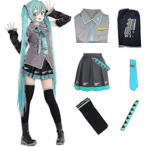 FMYSJ Hatsune Miku Cosplay Kostume - Forestilling - S FMYSJ Hatsune Miku Cosplay Kostume - Forestilling - S
