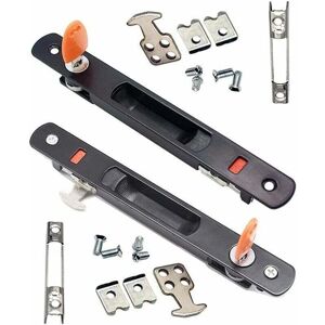 SNQ - Serratura per porta scorrevole - Black - Sliding door handle set SNQ - Serratura per porta scorrevole - Black - Sliding door handle set
