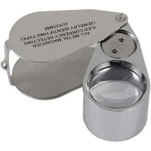 SNQ - 40x LED UV Jeweller's Loupe - Metal SNQ - 40x LED UV Jeweller's Loupe - Metal