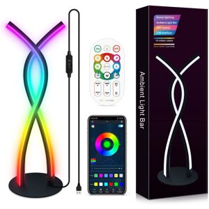 SNQ - Lampada comodino LED RGB - Metal - Dimmable - Table Lamp SNQ - Lampada comodino LED RGB - Metal - Dimmable - Table Lamp