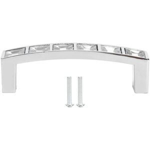 SNQ - Crystal Drawer Handle - Zinc alloy + crystal - 64 mm SNQ - Crystal Drawer Handle - Zinc alloy + crystal - 64 mm