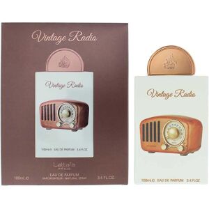 Lattafa Vintage Radio Eau de Parfum (100 ml) - Publicité Lattafa Vintage Radio Eau de Parfum (100 ml) - Publicité