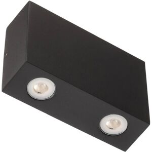 Lampada da parete Lucande Henor - Moderna, 4 LED, Alluminio Nero Lampada da parete Lucande Henor - Moderna, 4 LED, Alluminio Nero