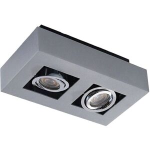 Arcchio Vince Modern Ceiling Light - 2 Lights, GU10, Silver Arcchio Vince Modern Ceiling Light - 2 Lights, GU10, Silver