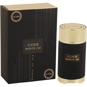 Parfum unisex La Fede EDP Code Marron Oud 100 ml Parfum unisex La Fede EDP Code Marron Oud 100 ml