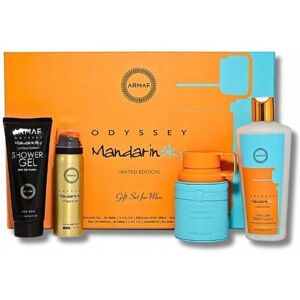Armaf Odyssey Mandarin Sky - Gavesett med Edp, Shampoo, Kroppsspray Armaf Odyssey Mandarin Sky - Gavesett med Edp, Shampoo, Kroppsspray