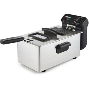 Geepas Deep Fat Fryer - Silver - Electric Deep Fat Fryer Geepas Deep Fat Fryer - Silver - Electric Deep Fat Fryer