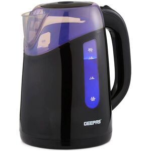 Geepas 2200W Black Illuminating Cordless Electric Kettle - Electric Kettle Geepas 2200W Black Illuminating Cordless Electric Kettle - Electric Kettle