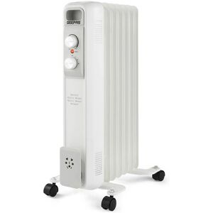Geepas 1500W Oil Filled Radiator Space Heater - Space Heater Geepas 1500W Oil Filled Radiator Space Heater - Space Heater