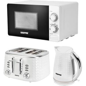 Geepas - Textured Kettle - White - Kitchen Set Geepas - Textured Kettle - White - Kitchen Set