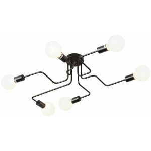 Holland Vintage Industrial Ceiling Light - 6 E27 Sockets Holland Vintage Industrial Ceiling Light - 6 E27 Sockets