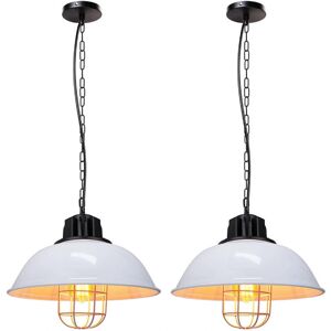 AXHUP Vintage Industrial Pendant Lamp - Ø33cm, E27, Bronze AXHUP Vintage Industrial Pendant Lamp - Ø33cm, E27, Bronze