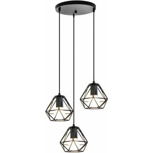 AXHUP Vintage Pendant Lamp - 16cm Black Ceiling Light AXHUP Vintage Pendant Lamp - 16cm Black Ceiling Light
